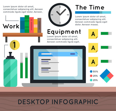 桌面商务信息图 打造高效决策的视觉化工具